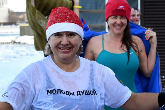 Акция "Закаленная Россия – здоровая страна" во Владивостоке