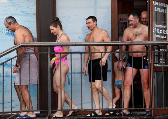 Акция "Закаленная Россия – здоровая страна" во Владивостоке