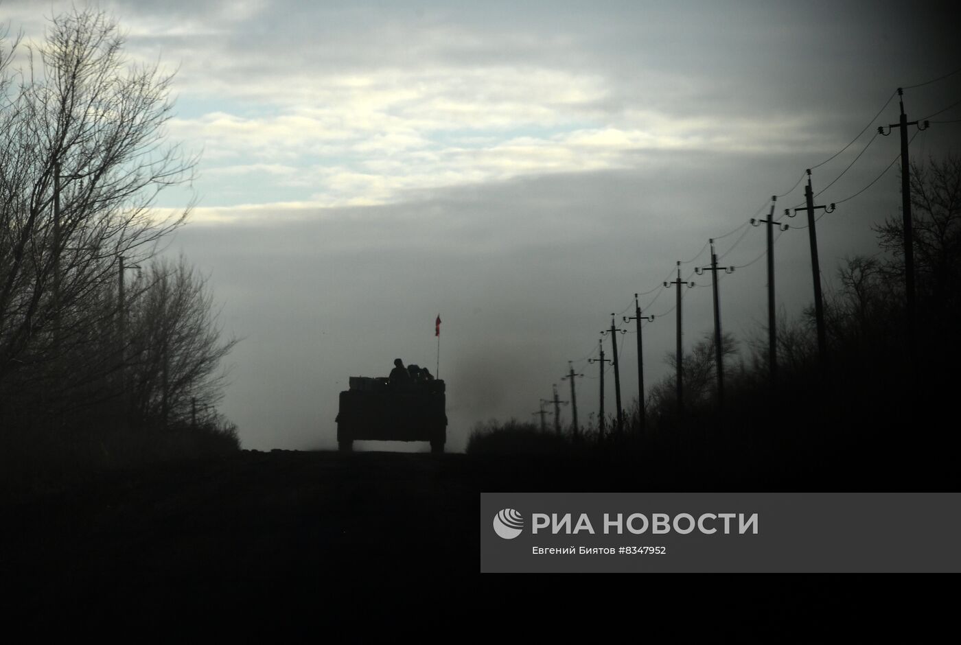 Работа бойцов на передовой в зоне спецоперации