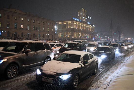 Пробки в Москве