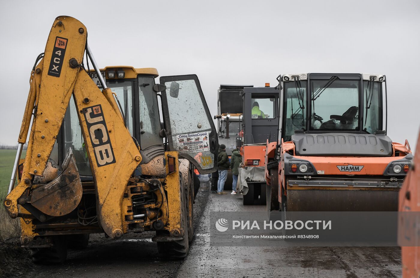 Ремонт автотрассы Мелитополь - Джанкой