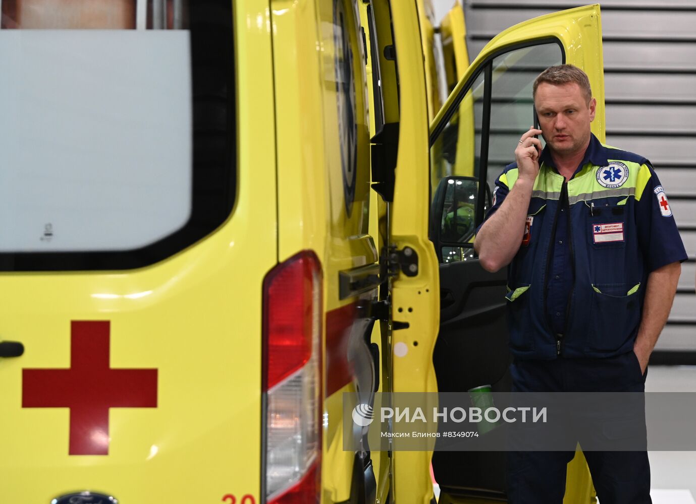 Открытие скоропомощного стационарного комплекса ГКБ им. В.В. Вересаева |  РИА Новости Медиабанк