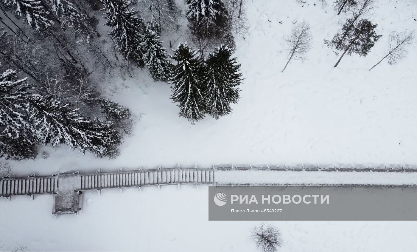 Музей зодчества "Малые Карелы" в Архангельской области