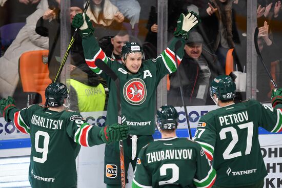 Хоккей. КХЛ. Матч "Ак Барс" - "Металлург"