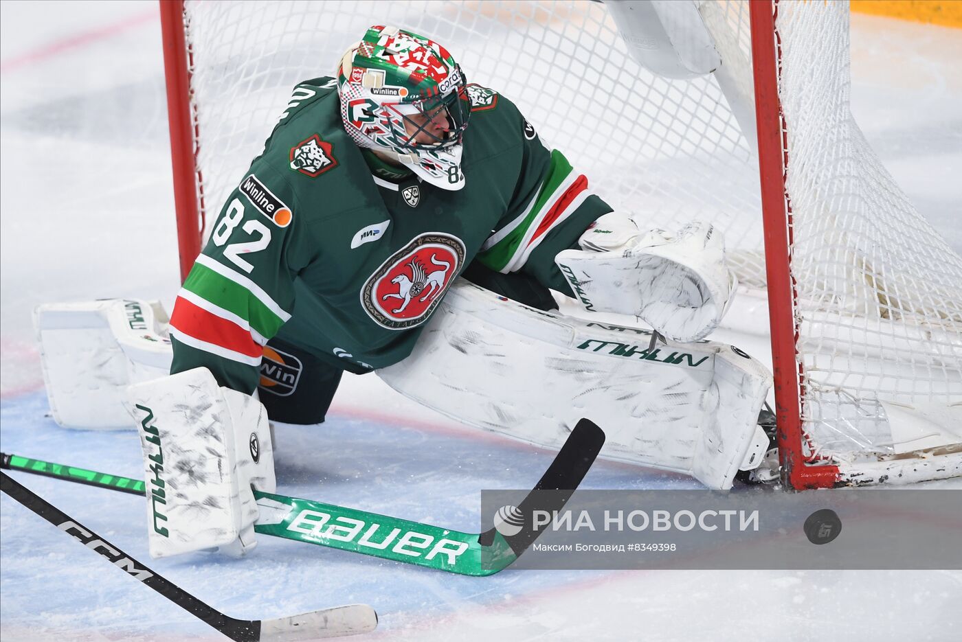 Хоккей. КХЛ. Матч "Ак Барс" - "Металлург"