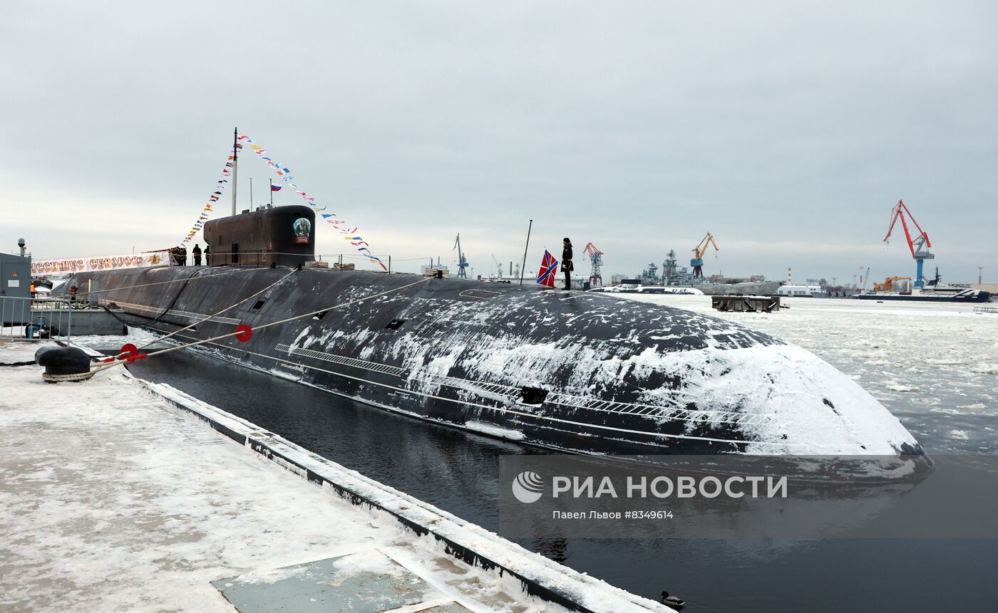 Атомный подводный крейсер "Генералиссимус Суворов"