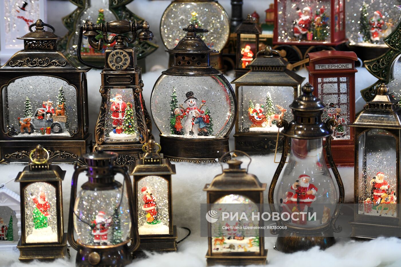 Предновогодняя торговля в Москве