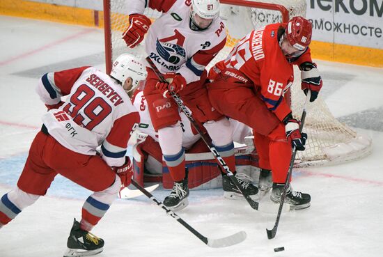 Хоккей. КХЛ. Матч ЦСКА - "Локомотив"