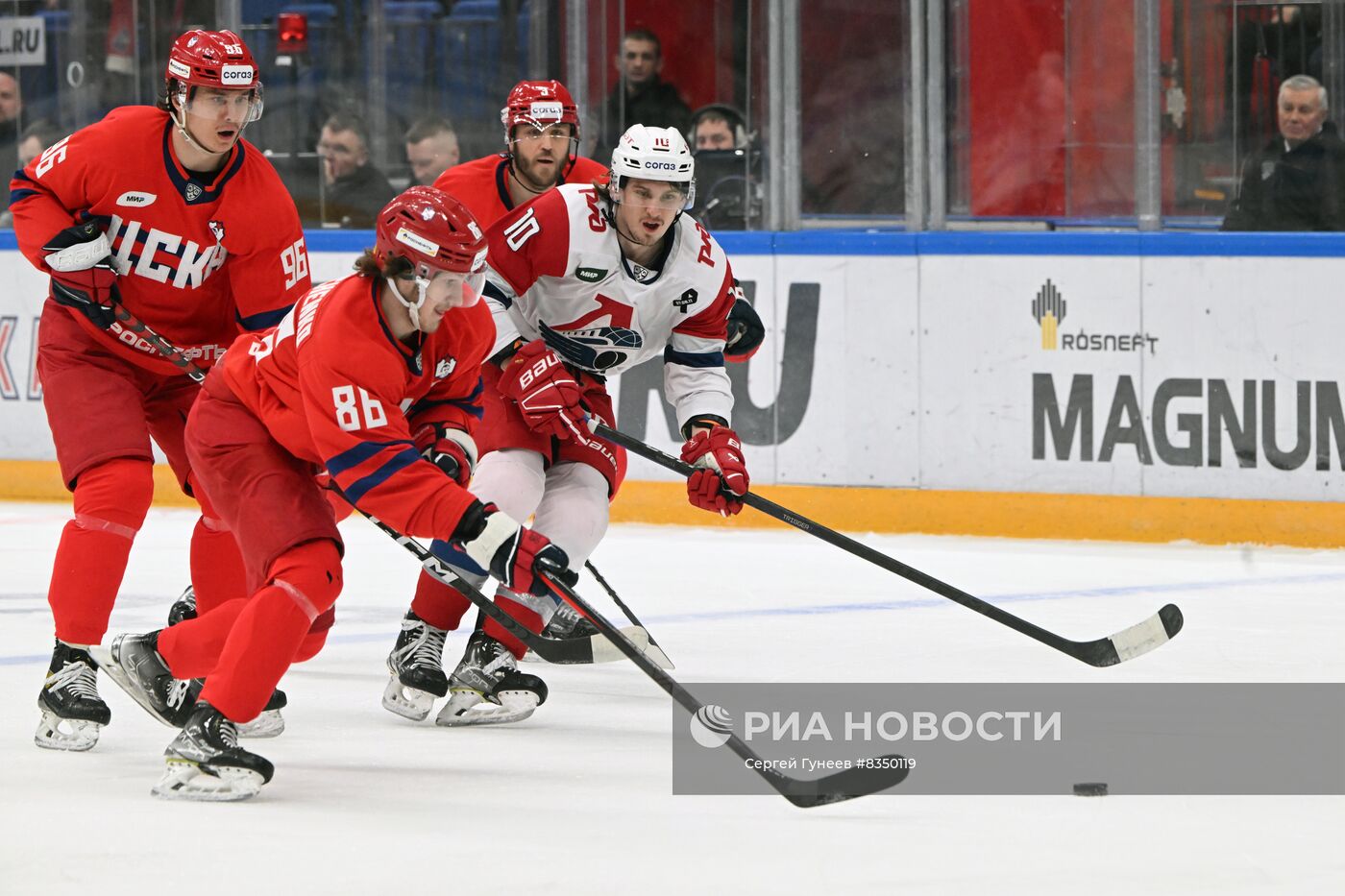 Хоккей. КХЛ. Матч ЦСКА - "Локомотив"