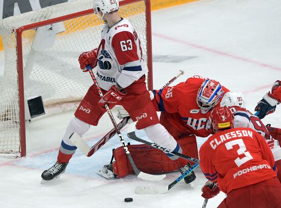 Хоккей. КХЛ. Матч ЦСКА - "Локомотив"