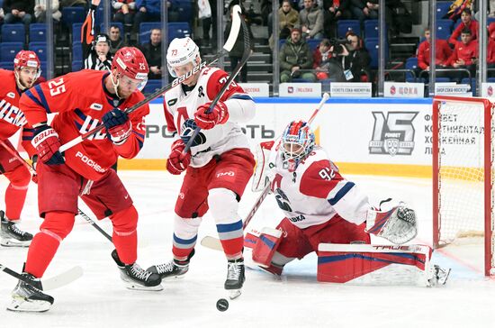 Хоккей. КХЛ. Матч ЦСКА - "Локомотив"