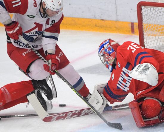 Хоккей. КХЛ. Матч ЦСКА - "Локомотив"