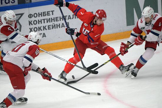 Хоккей. КХЛ. Матч ЦСКА - "Локомотив"