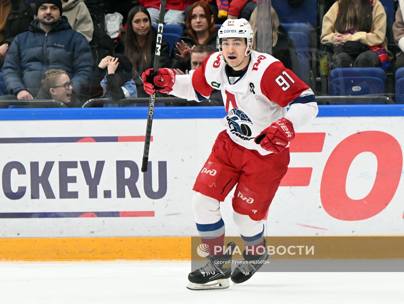 Хоккей. КХЛ. Матч ЦСКА - "Локомотив"