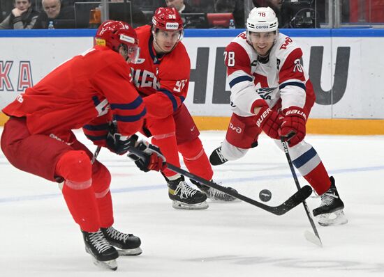 Хоккей. КХЛ. Матч ЦСКА - "Локомотив"