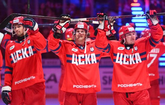 Хоккей. КХЛ. Матч ЦСКА - "Локомотив"