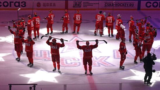 Хоккей. КХЛ. Матч ЦСКА - "Локомотив"