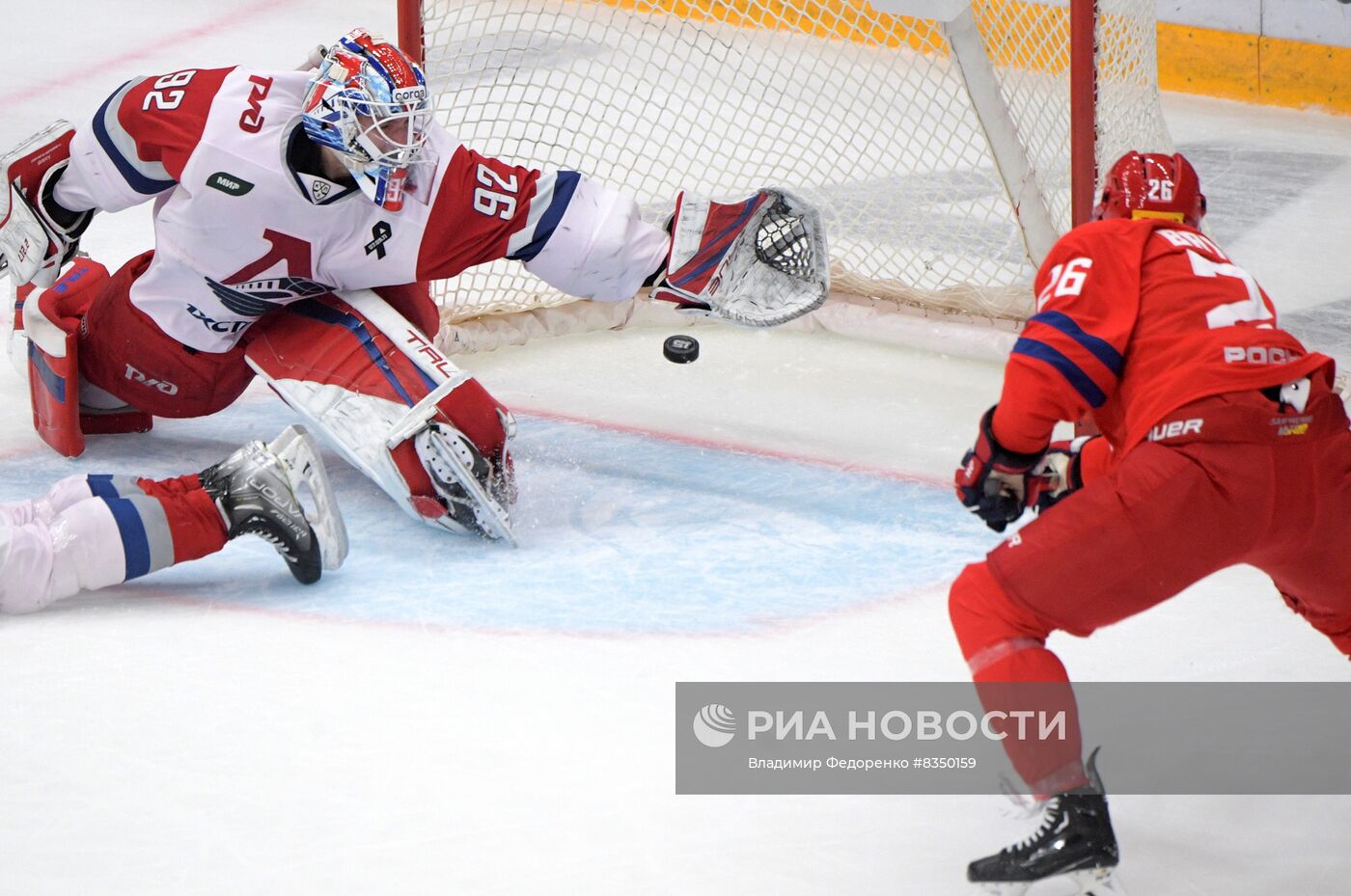 Хоккей. КХЛ. Матч ЦСКА - "Локомотив"