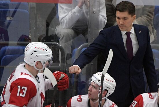 Хоккей. КХЛ. Матч ЦСКА - "Локомотив"