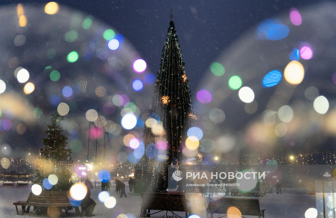 Празднование Нового года в регионах России