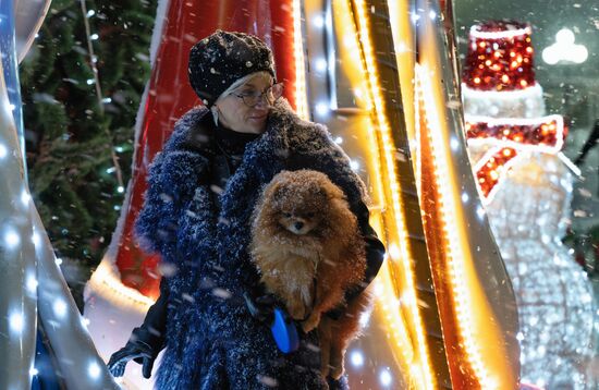 Празднование Нового года в регионах России