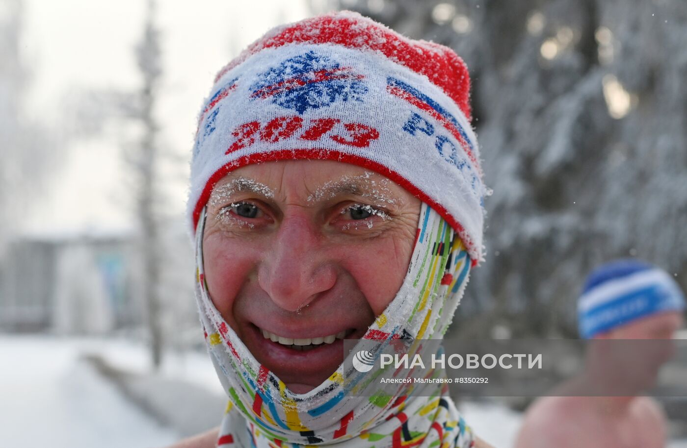 Новогодний забег в Омске