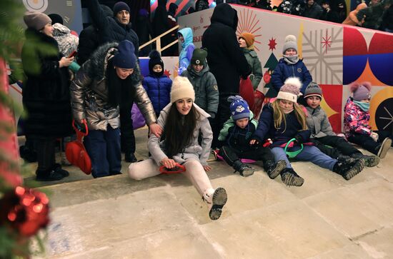 Празднование Нового года в регионах России