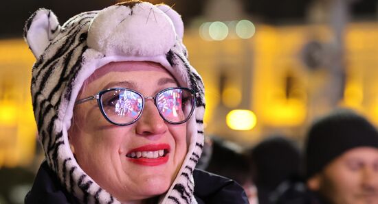 Празднование Нового года в регионах России