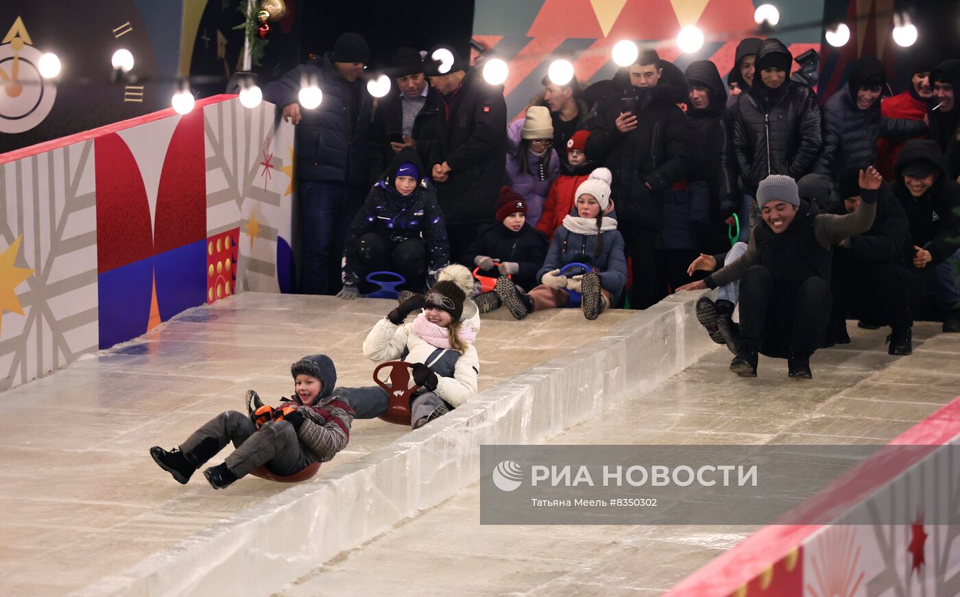 Празднование Нового года в регионах России
