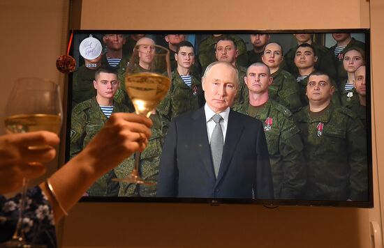 Празднование Нового года в регионах России