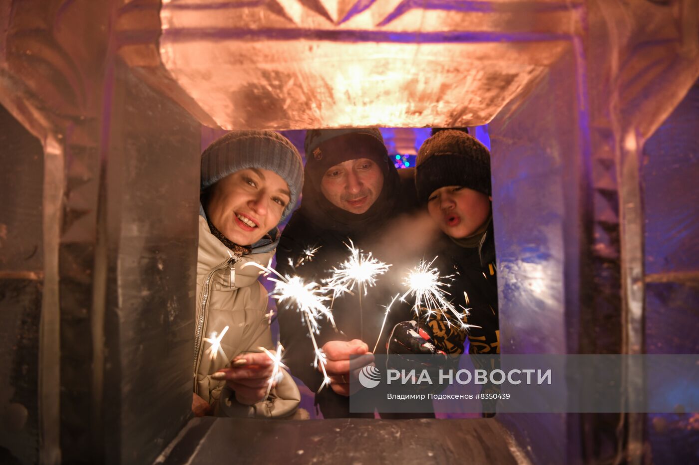 Празднование Нового года в регионах России