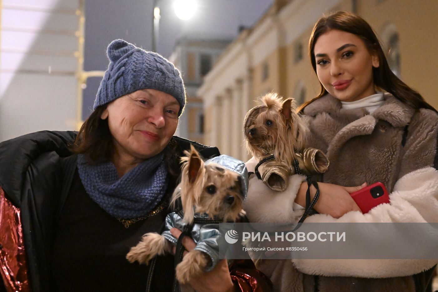 Празднование Нового года в Москве 