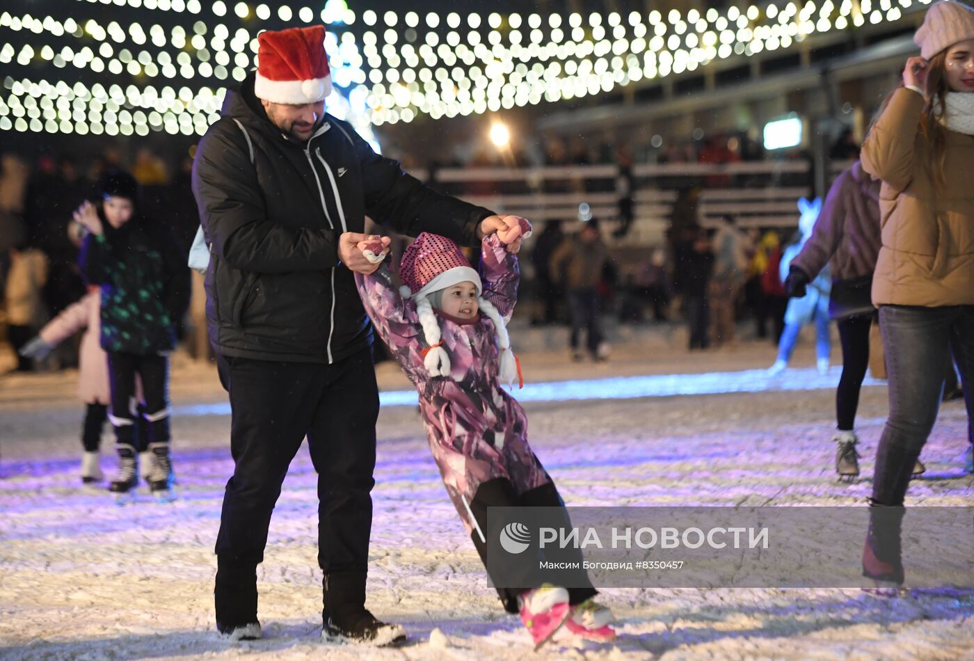 Празднование Нового года в регионах России