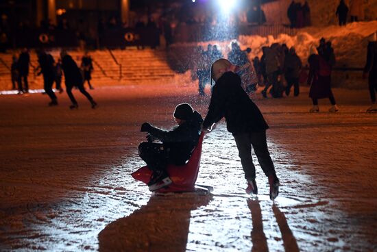 Празднование Нового года в регионах России