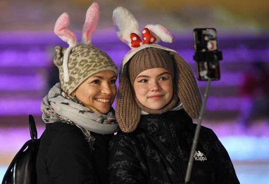 Празднование Нового года в регионах России