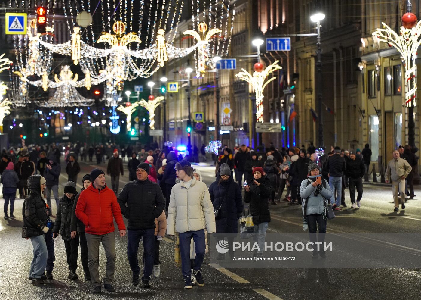 Празднование Нового года в регионах России