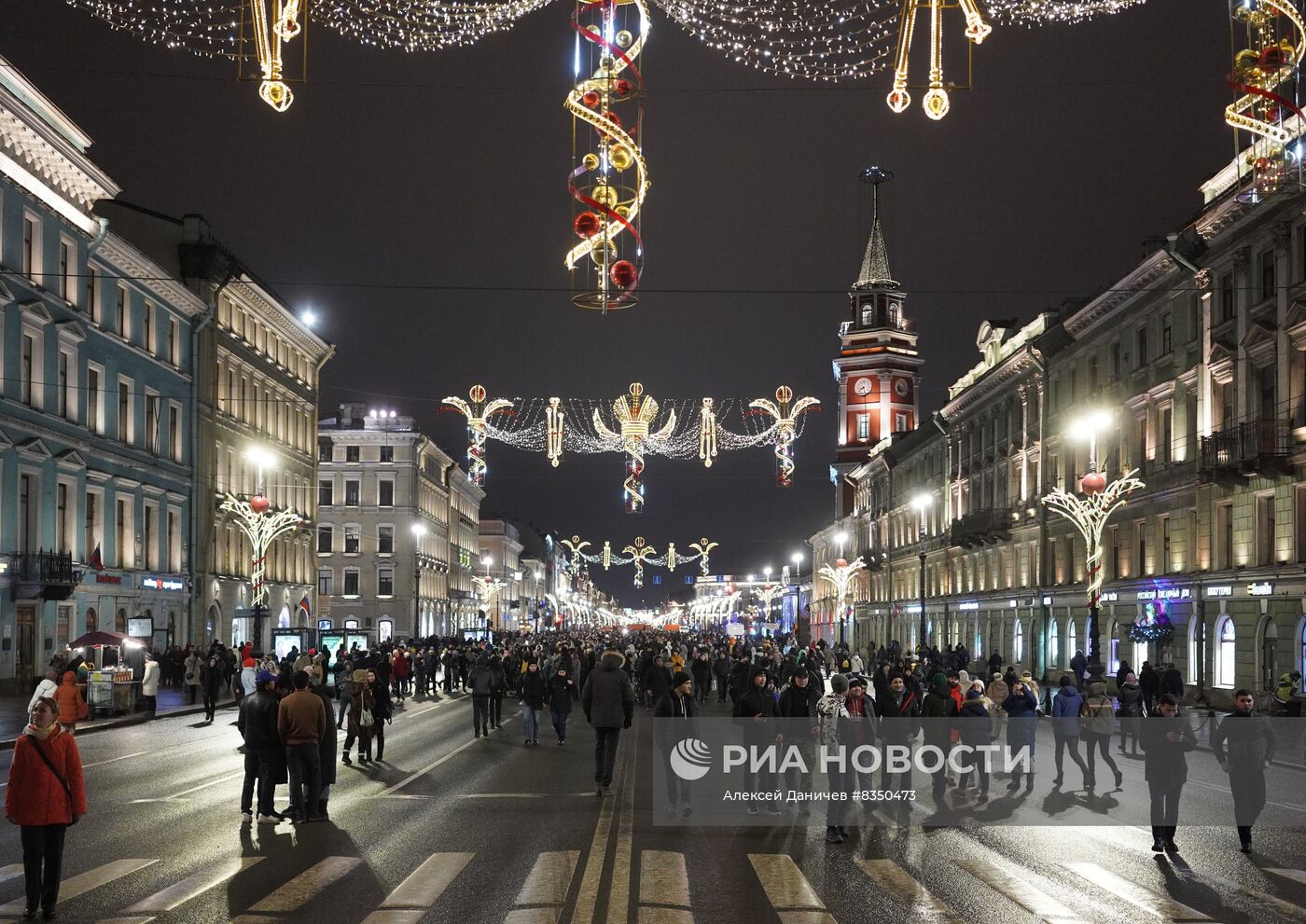 Празднование Нового года в регионах России