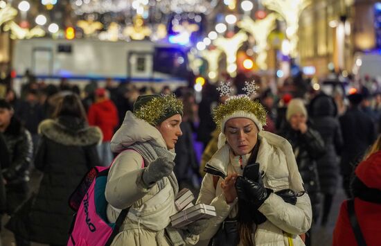 Празднование Нового года в регионах России