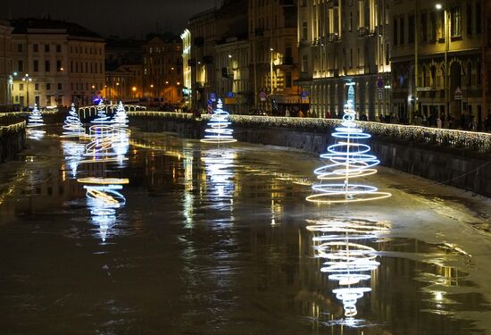 Празднование Нового года в регионах России