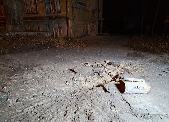 ВСУ обстреляли центр Донецка в новогоднюю ночь