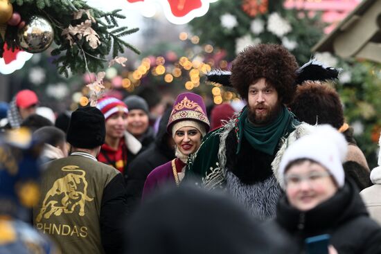 Новогодний отдых в Москве