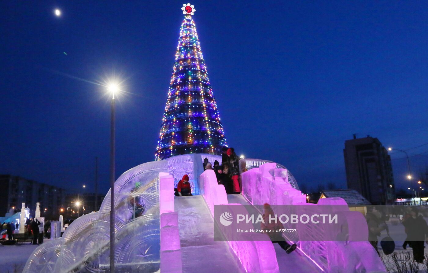 Новогодний отдых в регионах России