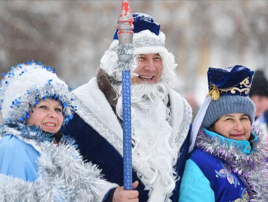 Новогодний отдых в регионах России