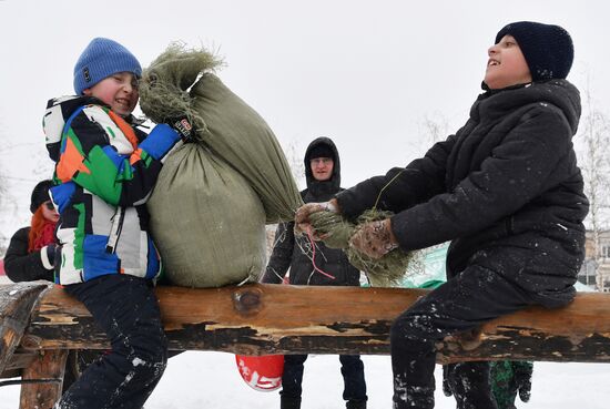 Новогодний отдых в регионах России