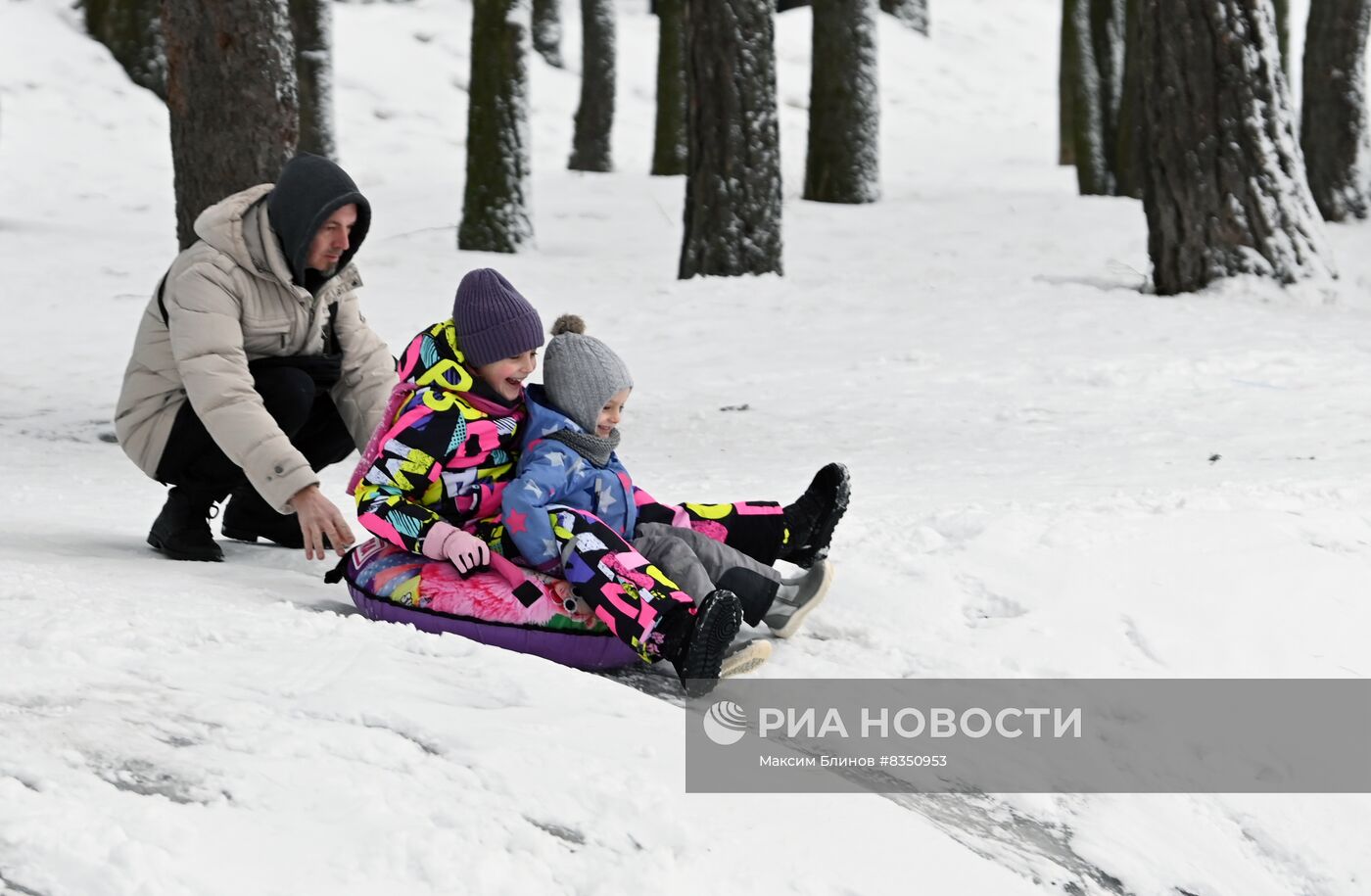 Отдых горожан в Москве