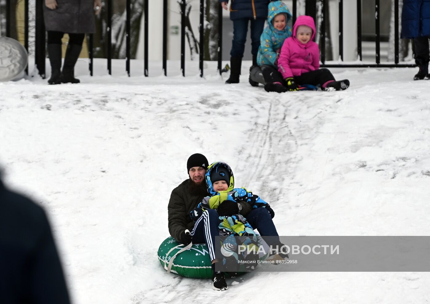 Отдых горожан в Москве