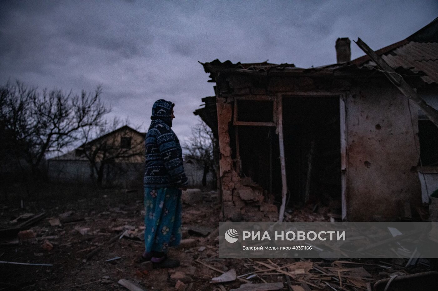 Обстрел Петровского района Донецка