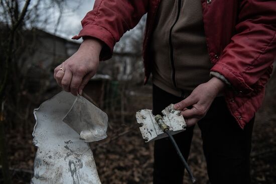 Обстрел Петровского района Донецка