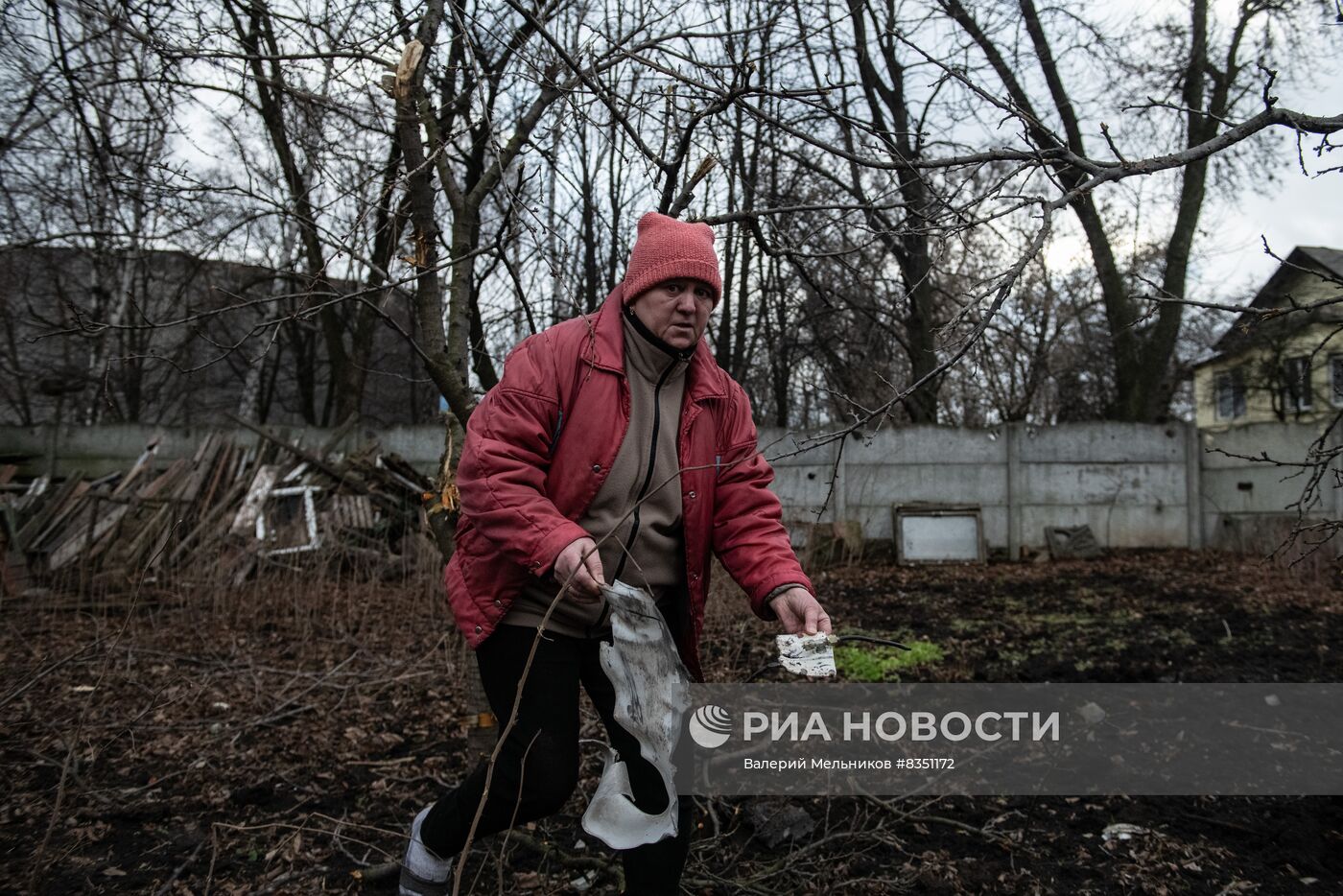 Обстрел Петровского района Донецка