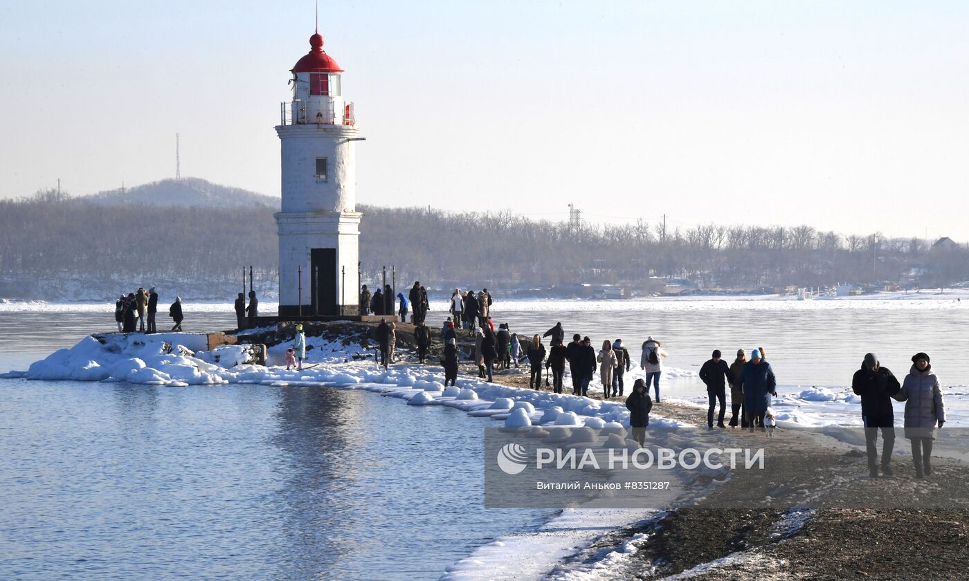 Отдых жителей Владивостока в новогодние каникулы